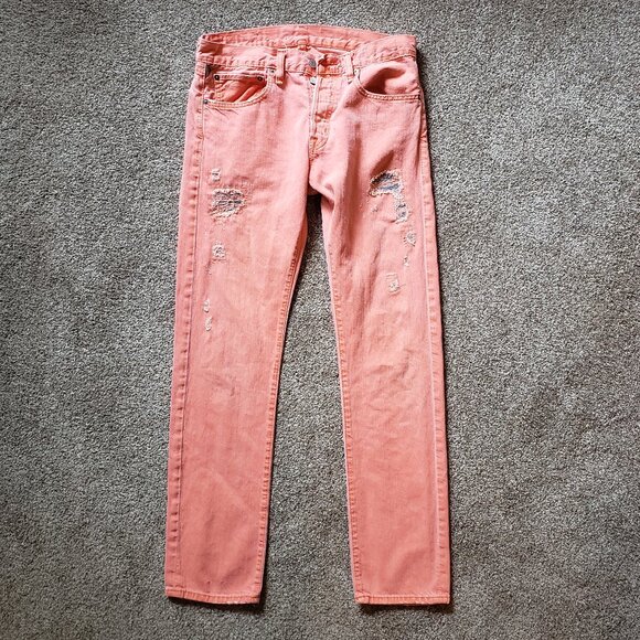 31x32 Slim Peach Jeans - Picture 4 of 4